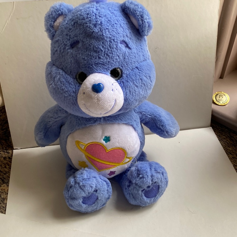 Care Bears Day Dream Bear Heart Stars 2017. Sparkle eyes and nose